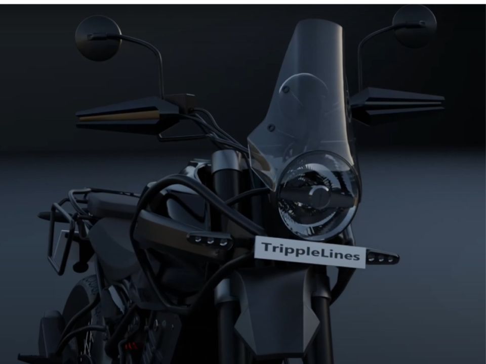 Tecnologia ajuda a desvendar visual da Royal Enfield Himalayan 450